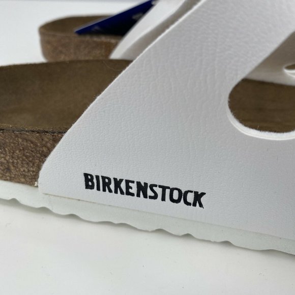 Birkenstock Florida Sandals White Size 9 Narrow - Picture 10 of 12